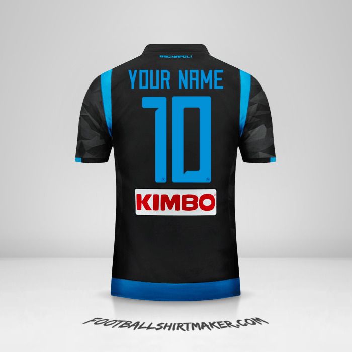 SSC Napoli 2018/19 II jersey number 10 your name