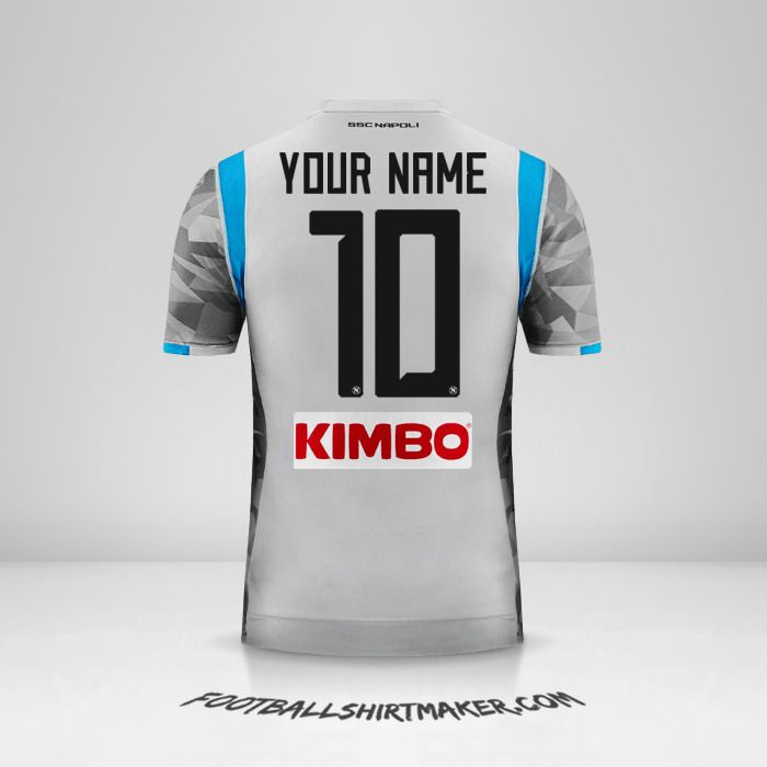 SSC Napoli 2018/19 III jersey number 10 your name