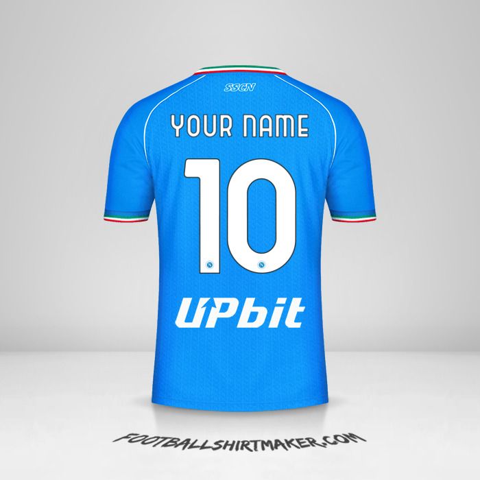 SSC Napoli 2023/2024 jersey number 10 your name