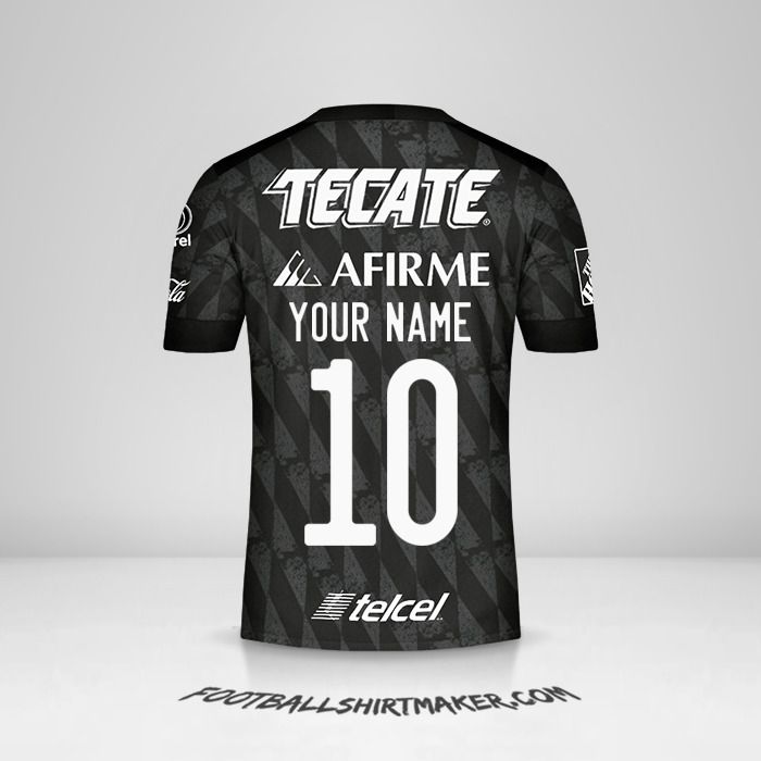 Tigres UANL 2020 III jersey number 10 your name