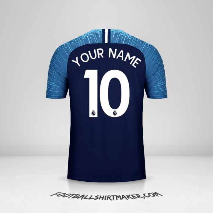 Tottenham Hotspur 2018/19 II jersey number 10 your name