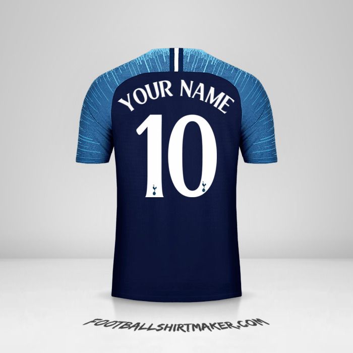 Tottenham Hotspur 2018/19 Cup II jersey number 10 your name