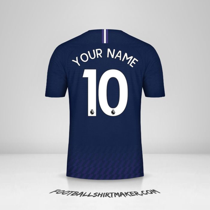 Tottenham Hotspur 2019/20 II jersey number 10 your name