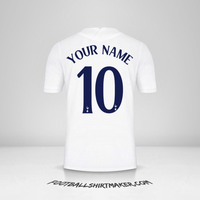 Tottenham Hotspur 2021/2022 Cup jersey number 10 your name