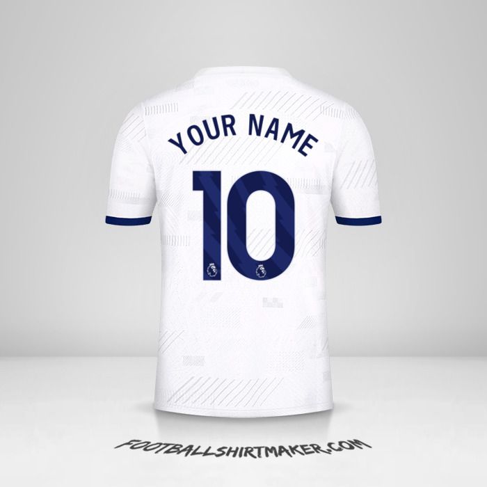 Tottenham Hotspur 2023/2024 jersey number 10 your name