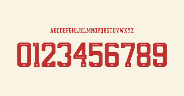 Font Universitario Jersey 2022 Names Letters Numbers Nameset Preview 00 4321