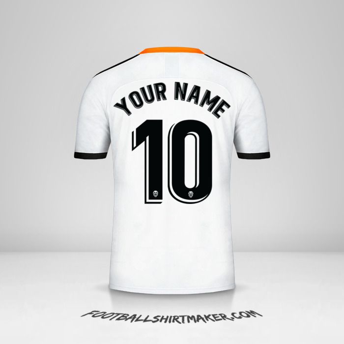 Make Valencia CF 2019/20 custom jersey 