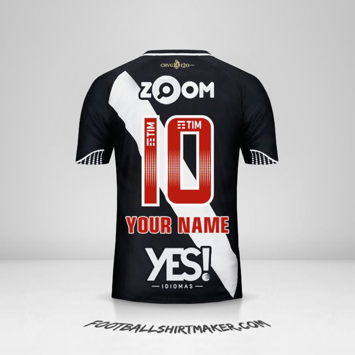 Vasco da Gama 2018 jersey number 10 your name