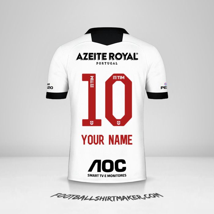 Vasco da Gama 2019/20 III jersey number 10 your name