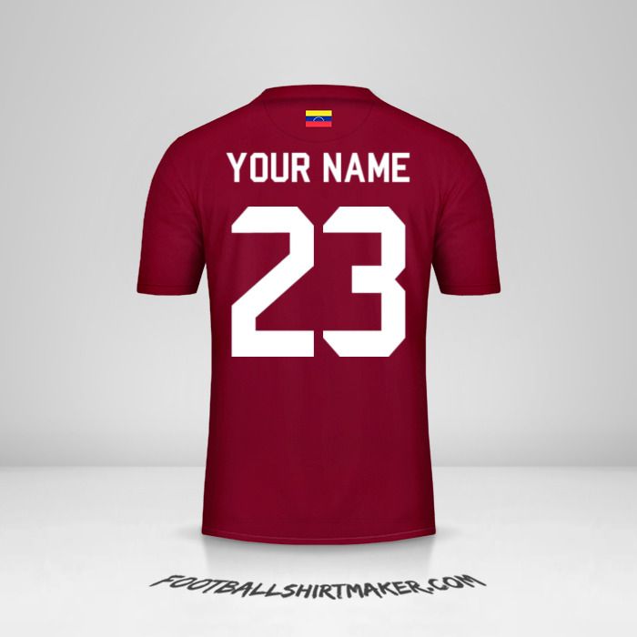 Venezuela 2019/2020 jersey number 23 your name