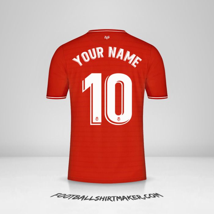 Villarreal CF 2021/2022 II jersey number 10 your name