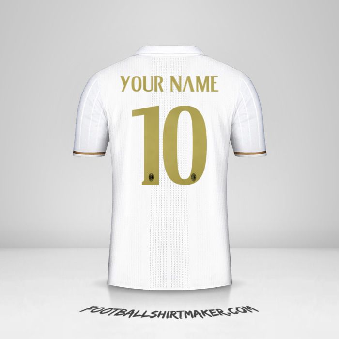 AC Milan 2016/17 II shirt number 10 your name