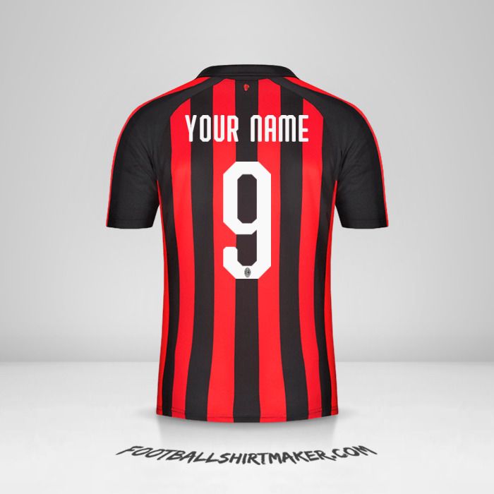AC Milan 2018/19 shirt number 9 your name