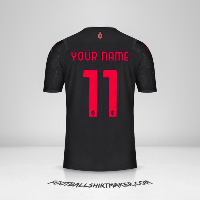 AC Milan 2021/2022 III shirt number 11 your name