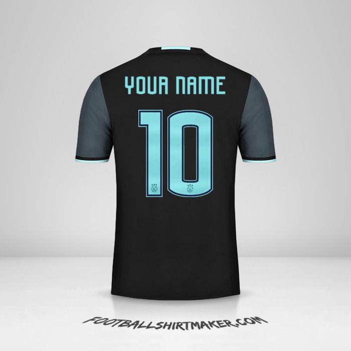 AFC Ajax 2016/17 II shirt number 10 your name