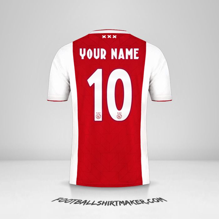 AFC Ajax 2018/19 shirt number 10 your name