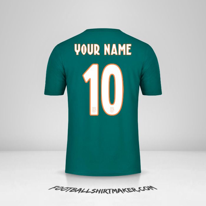 AFC Ajax 2019/20 II shirt number 10 your name