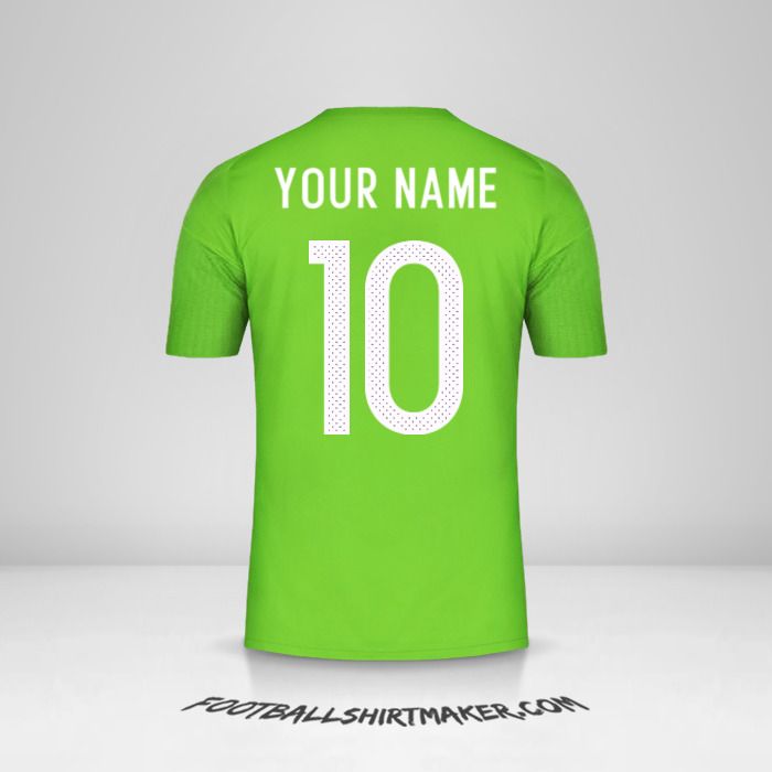 Algeria 2016/17 II shirt number 10 your name