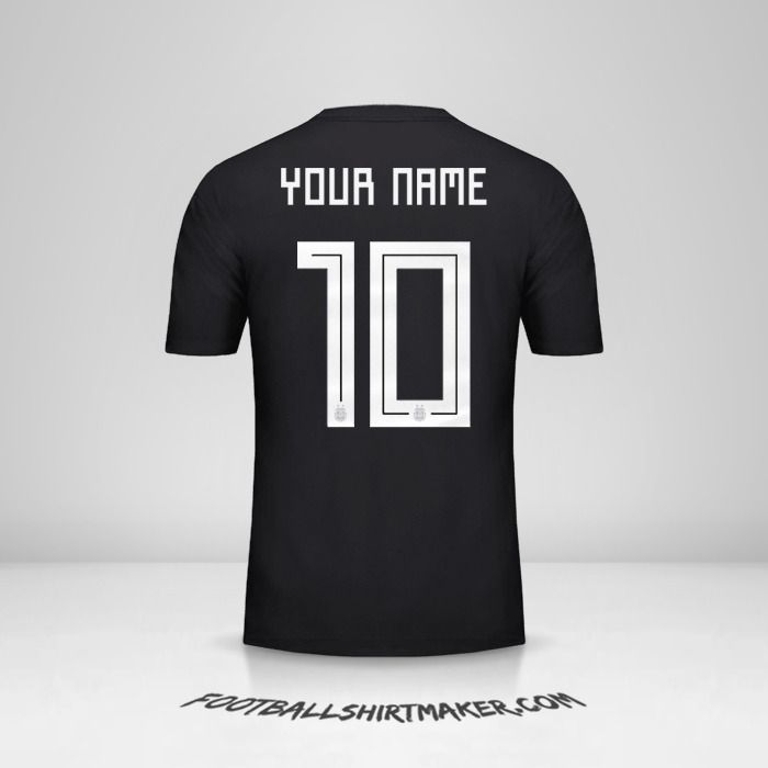 Argentina 2018 II shirt number 10 your name