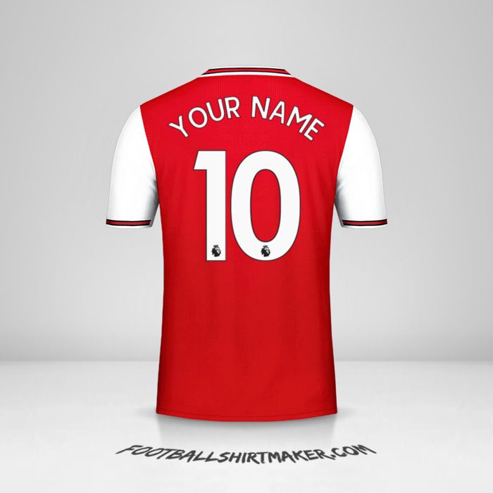Make Arsenal 2019 20 Custom Shirt With Your Name