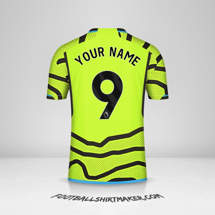 Arsenal 2023/2024 II shirt number 9 your name