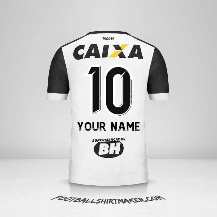 Atletico Mineiro 2017 II shirt number 10 your name