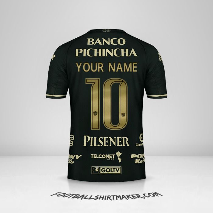 Barcelona SC 93 Años shirt number 10 your name