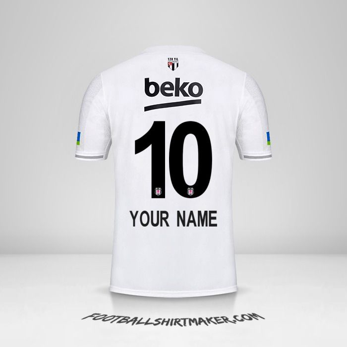 Besiktas JK 2022/2023 shirt number 10 your name