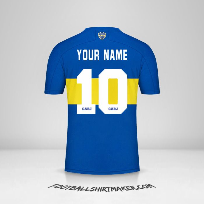 Boca Juniors 2021/2022 shirt number 10 your name