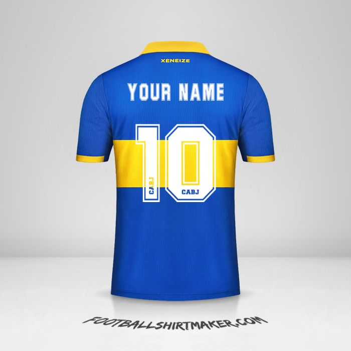 Boca Juniors 2022/2023 shirt number 10 your name