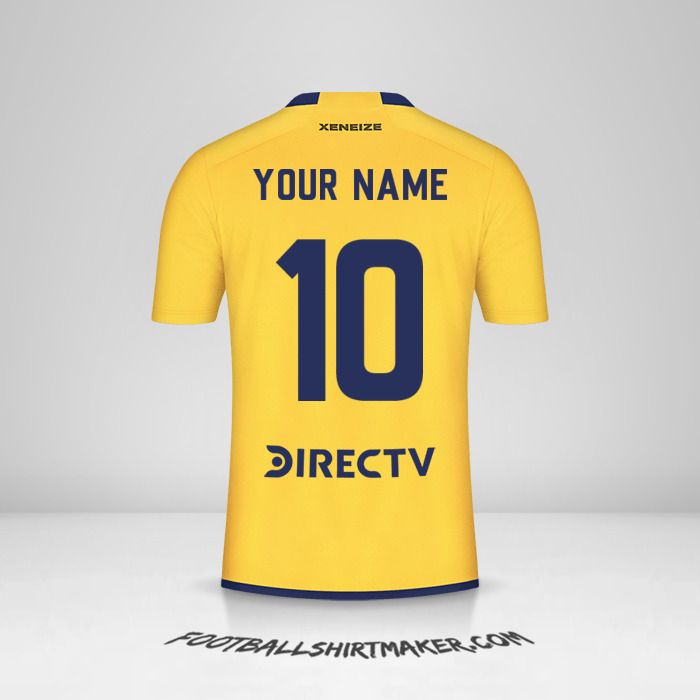 Boca Juniors 2023/2024 II shirt number 10 your name