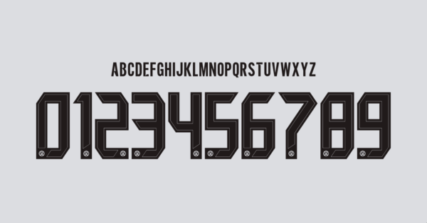 Font Borussia Dortmund Shirt 2025 2026 II Names Letters Numbers Nameset Preview 01 4887