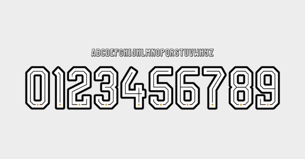 Font Botafogo Shirt 2024 2025 Names Letters Numbers Nameset Preview 02 4810