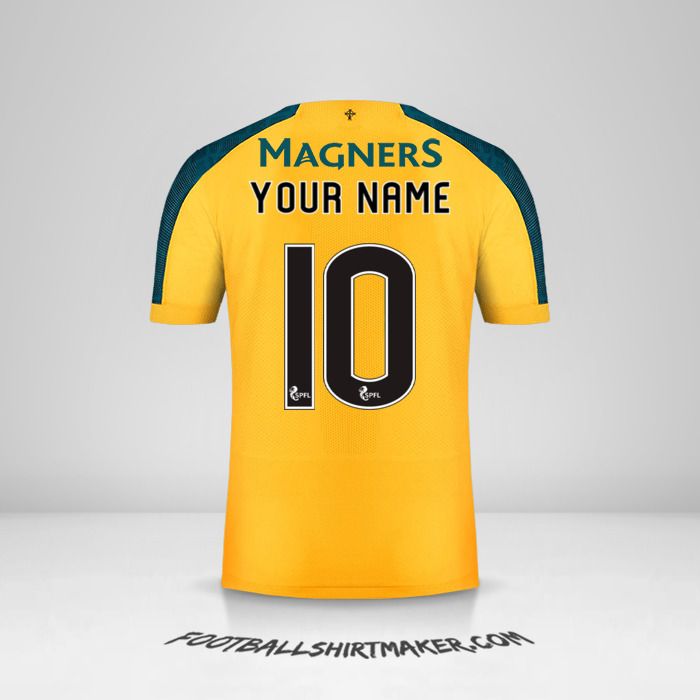 Celtic FC 2019/20 II shirt number 10 your name