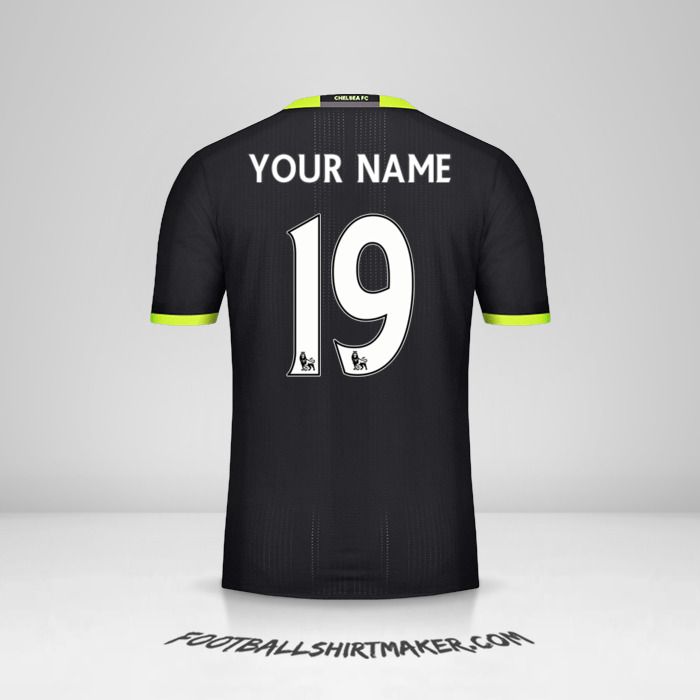 Chelsea 2016/17 II shirt number 19 your name
