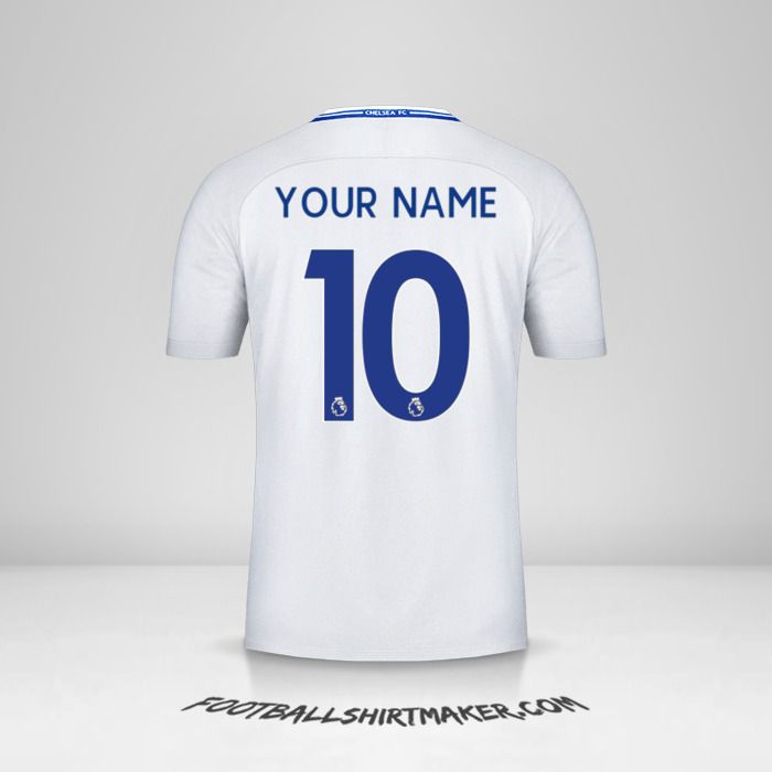 Chelsea 2017/18 II shirt number 10 your name