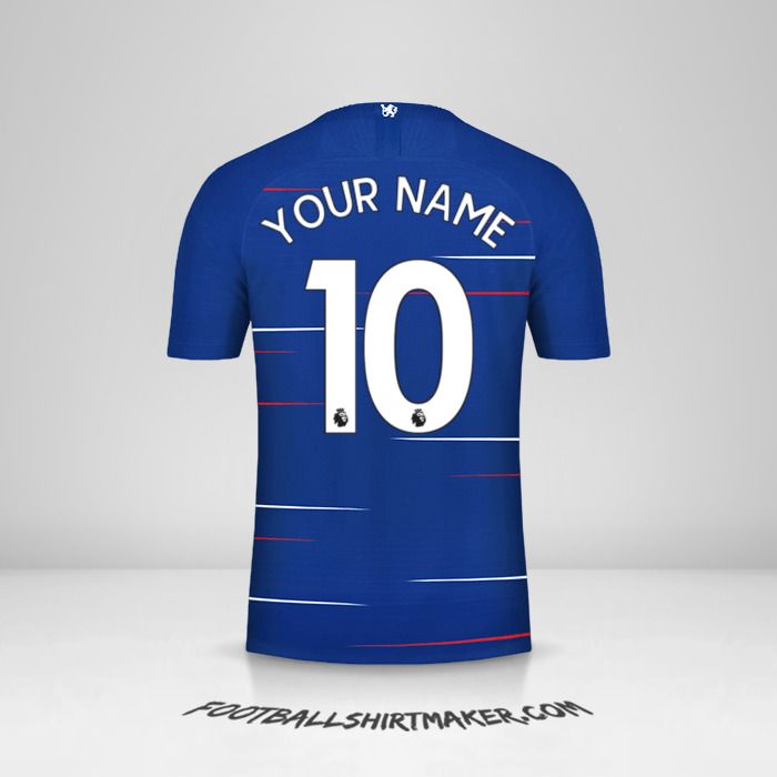 Chelsea 2018/19 shirt number 10 your name