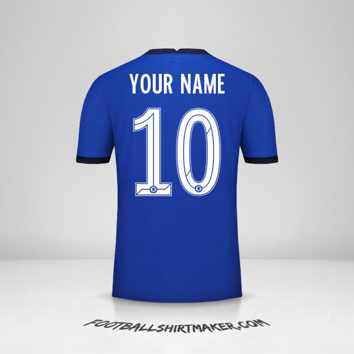 Chelsea 2020/21 Cup shirt number 10 your name