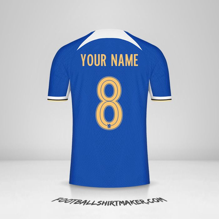 Chelsea 2023/2024 Cup shirt number 8 your name