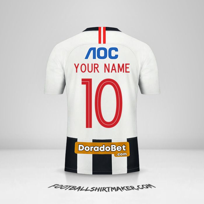 Club Alianza Lima 2020 shirt number 10 your name