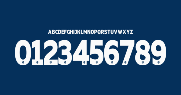 Font Club Cerro Porteno Shirt 2025 Names Letters Numbers Nameset Preview 00 4791