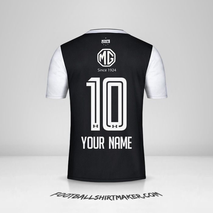 Colo Colo 2018 II shirt number 10 your name