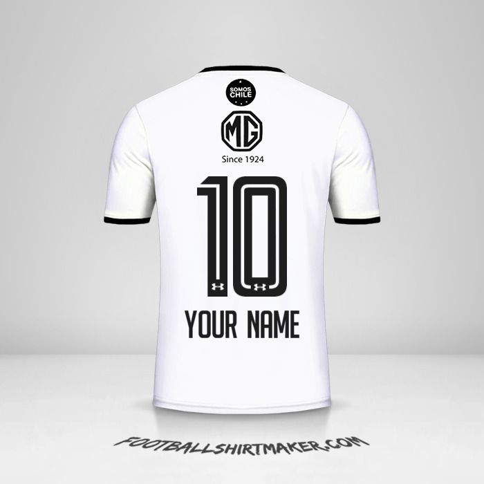 Colo Colo 2018 shirt number 10 your name