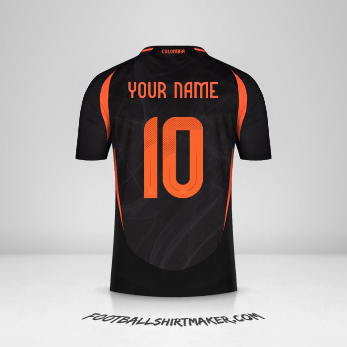 Colombia 2024 II shirt number 10 your name