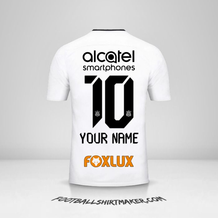 Corinthians 2017/18 shirt number 10 your name