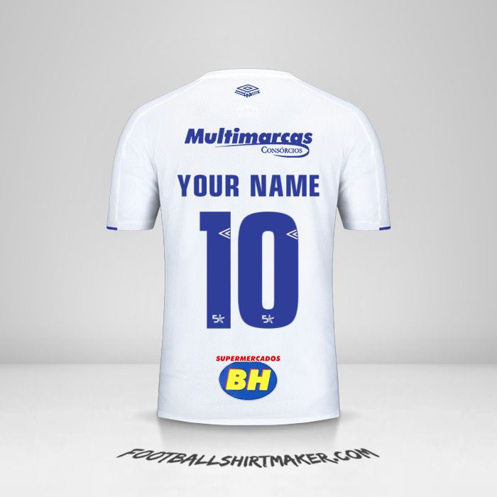 Cruzeiro 2019/20 II shirt number 10 your name