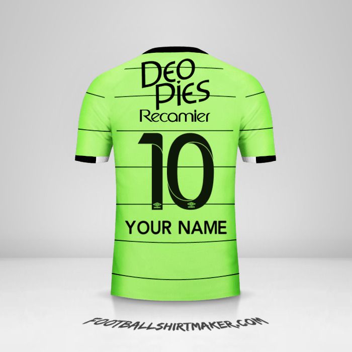 Deportivo Cali 2017 III shirt number 10 your name