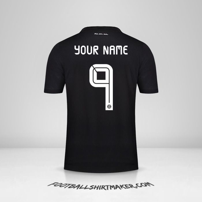 FC Bayern Munchen 2020/21 UCL shirt number 9 your name