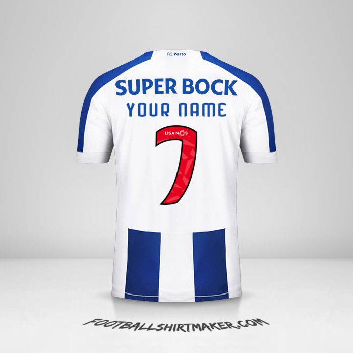 Create FC Porto jersey 2019/20 with your Name and Number