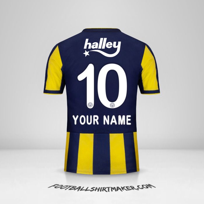 Fenerbahçe SK 2018/19 shirt number 10 your name